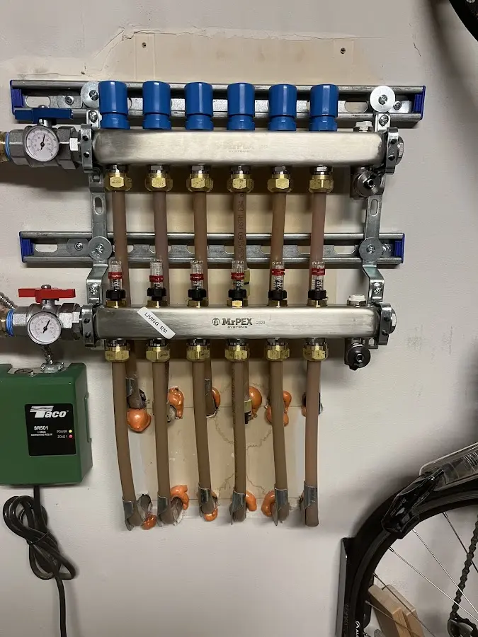 Plumber performing Leak Detection at a residential property in Dunwoody